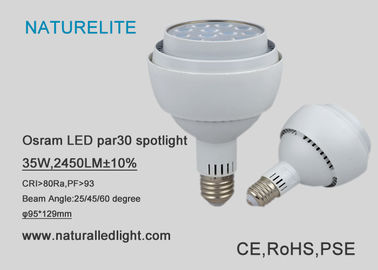 12pcs  Led Spotlight Bulbs , LED Par30 Light  35-40W 2450LM CRI 80Ra PF 0.9