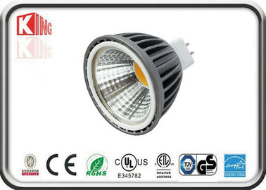 3000K COB LED Spotlight 5W MR16 , dimmable led spotlights for show room