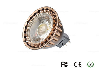 os projectores do diodo emissor de luz de 350lm GU5.3/MR16 AC12V 3W Dimmable aquecem o projector branco do diodo emissor de luz